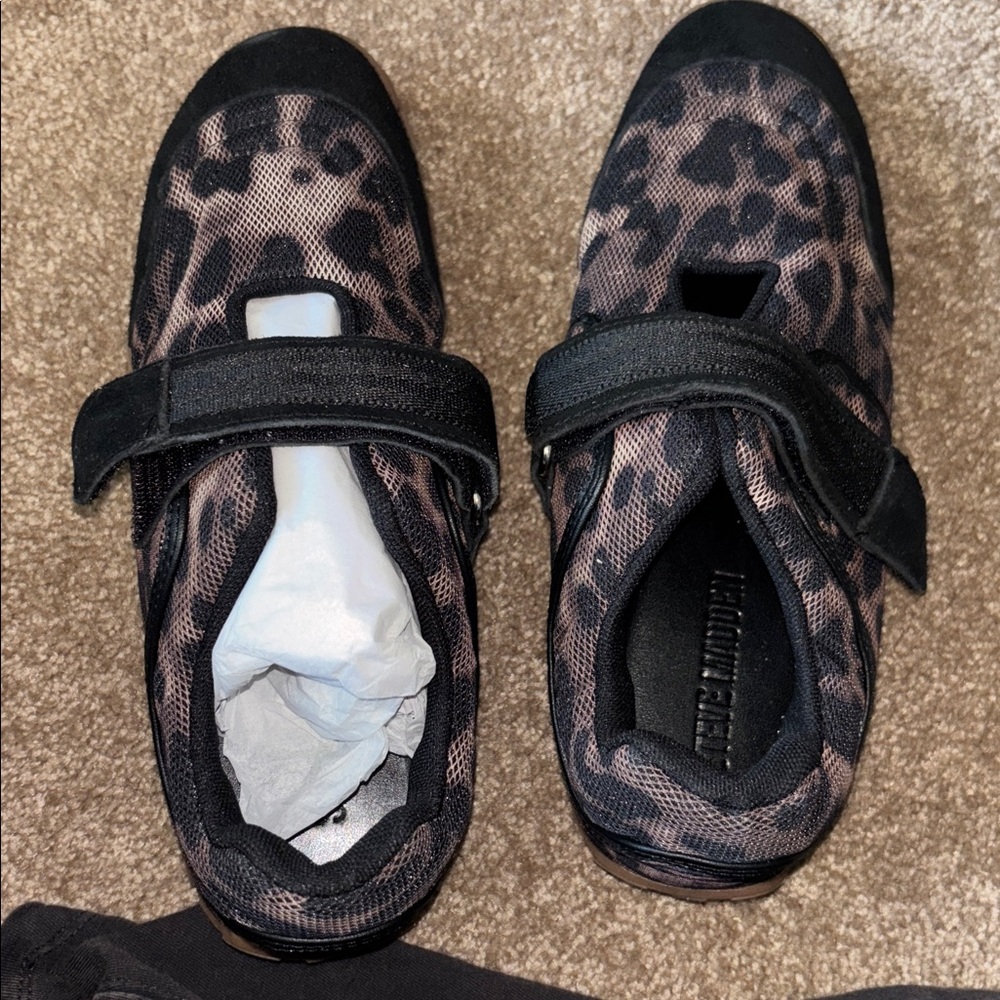 Steve Madden Black and Brown Sneakers.  Never worn